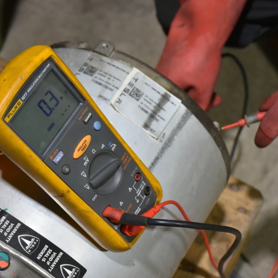 Tesla Drive Unit Diagnose Image