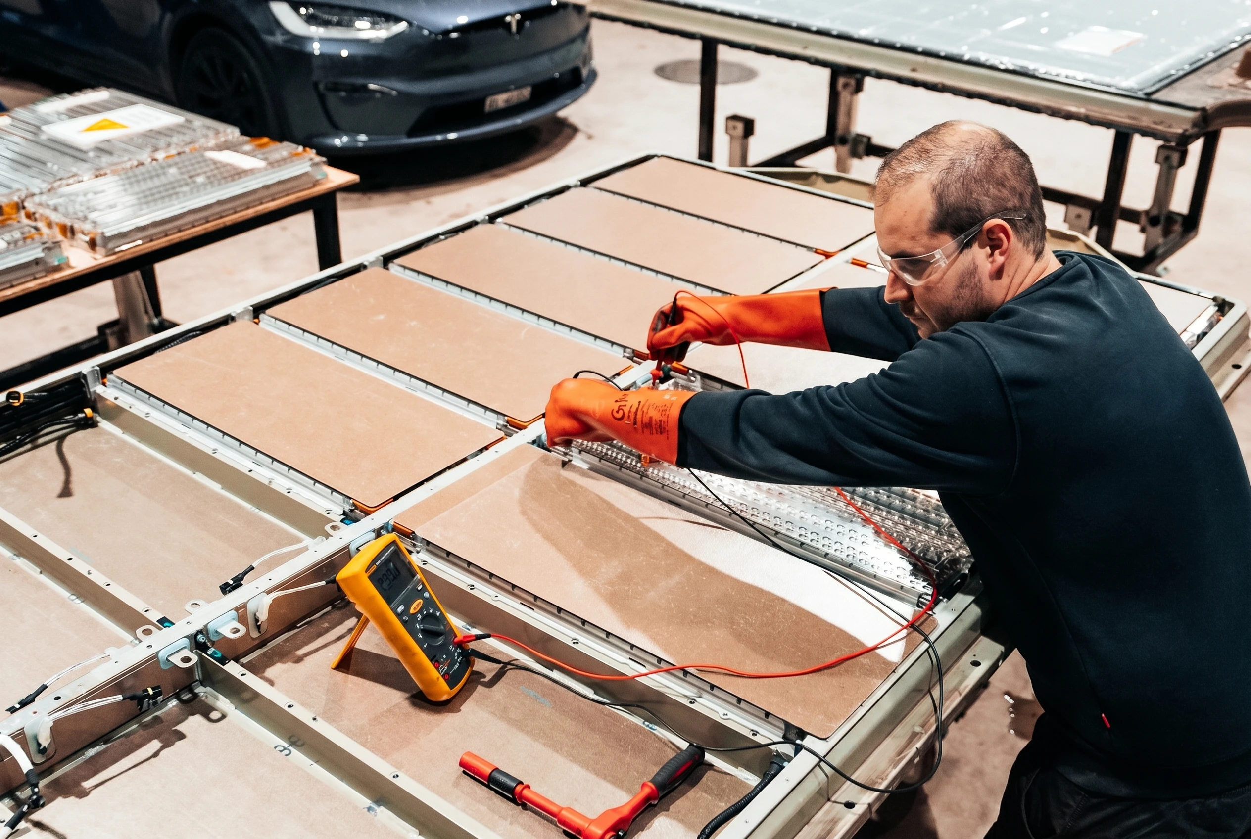 Teslabor Batterie Remanufaktur