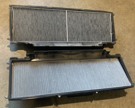 HEPA-Filter im Tesla Innenraum